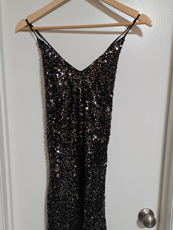 ANGL Dresses & Skirts - ANGL Aakaa Black Sequin Party Dress